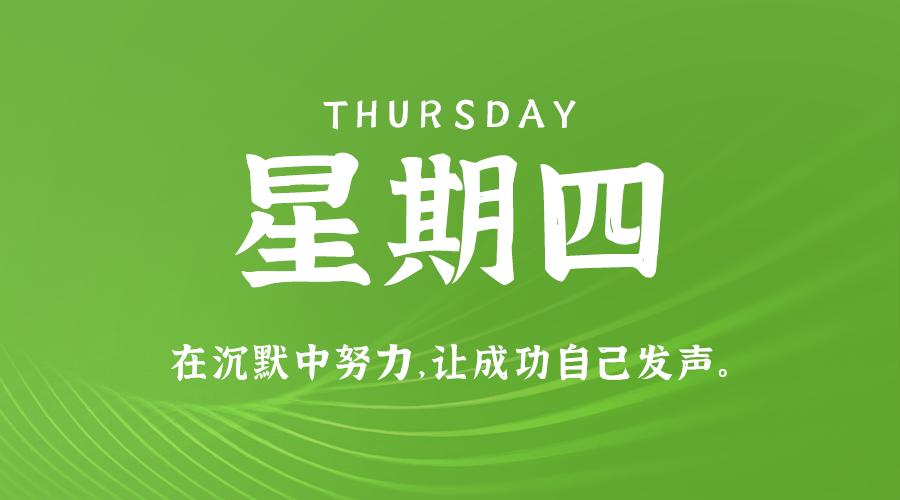10月10日，星期四，在这里每天60秒读懂世界！