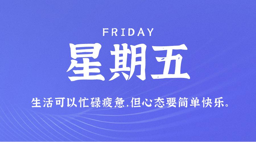 1月9日，星期五，在这里每天60秒读懂世界简报！